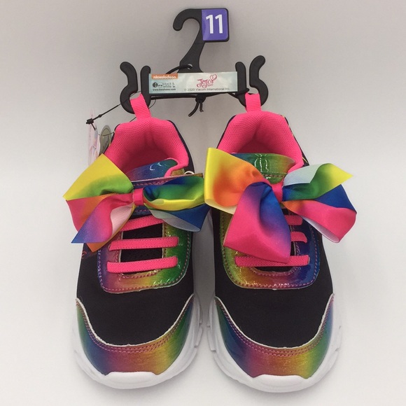 Nickelodeon JoJo Siwa Girls Athletic Sneakers Running Shoes Size 11 - Picture 12 of 15